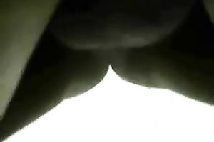 Amazing closeup sufficiently episode of my friend's 10-Pounder unfathomable in his wife's twat