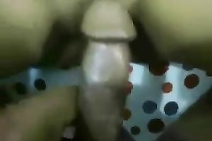 Amazing closeup sufficiently episode of my friend's 10-Pounder unfathomable in his wife's twat