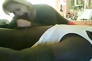 Black knob of my hawt paramour in my mouth filling it up