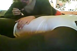 Black knob of my hawt paramour in my mouth filling it up