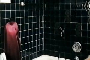 Adorable blond shows her paramour more than just her big billibongs