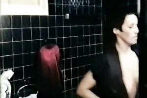 Adorable blond shows her paramour more than just her big billibongs