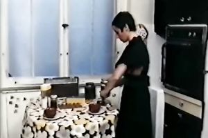 Adorable blond shows her paramour more than just her big billibongs