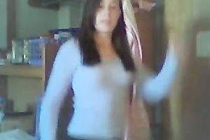 I show striptease and masturbate using merely my fingers