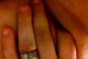 Fantastic non-professional honey enjoyed taping the way that babe fingered her cum-hole