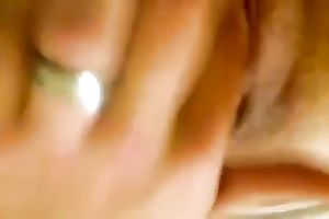 Fantastic non-professional honey enjoyed taping the way that babe fingered her cum-hole