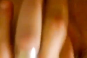 Fantastic non-professional honey enjoyed taping the way that babe fingered her cum-hole