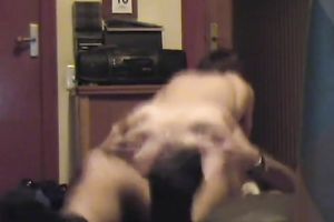 Sex crazy white wife rides her spouse face to face