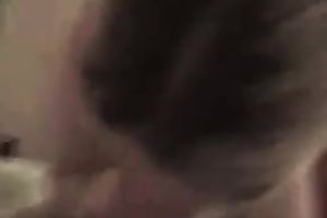 Light haired pleasant and perverted dilettante nympho enjoyed blowing chubby ramrod