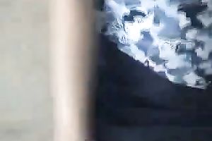 My eye cathching hotwife rubs her paht twat lips throughout pants