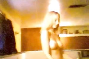 She is not ashamed of showing off her recent legal age teenager body