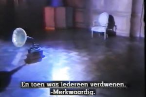 Beautiful and lean white vintage honey bonks on the balcony