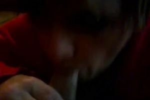 Sucking short penis during the time that lewd guy was filming me on camera