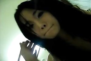 Asian GF sucks and rides my shaft and lets me cum in her bushy vag