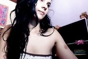 Spoiled legal age teenager showing her tits and wazoo on cam