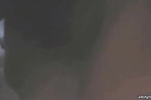 Lewd and perverted Asian honey receives her chocolate hole destroyed