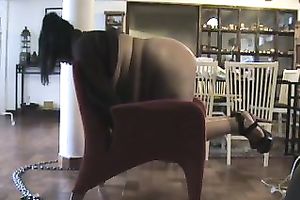 Merciless flogging biggest black ass of my ebon serf cheating wife