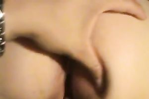 Tight pink love tunnel of my BBW older white dirty slut wife on the movie