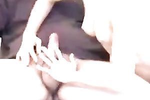 Sassy doxy gives deepthroat blowjob in advance of taking ride in reverse cowgirl position