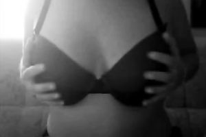 Horny big beautiful woman milfie plays with her big enormous pointer sisters for me on cam