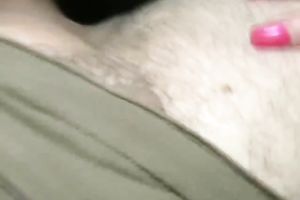 My fabulous breasty slutwife gives me breath taking cook jerking