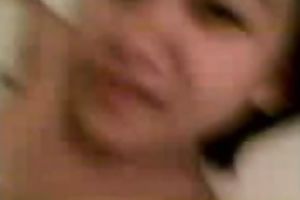 Big titted Asian hottie with unshaved cunt is groaning loud when I fuck her missionary style