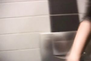 Nerdy dark brown coed is not shy to engulf my hard prick in public