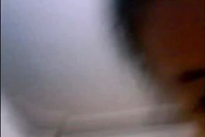 Asian cute dark head with natural tits gave a good head and rode pecker