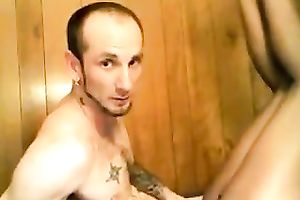 White fellow banging my wet crack in a missionary position