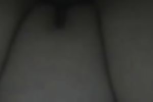 Aroused hubby is shoving my bawdy cleft intensively in a missionary sex position