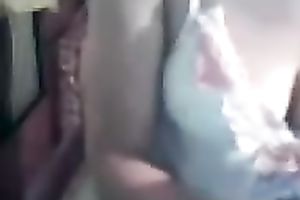 My amoral bulky ally shows me how that babe rubs her bushy cookie