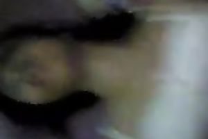 Sweet and cute Indonesian buxom sufficiently gal was pushed missionary