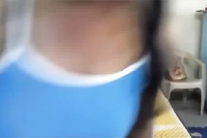 Kinky dilettante slender Hindu babe stripteases and flashes milk cans on cam