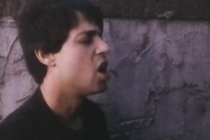 Three lascivious studs fuck hard 2 yung doxies outdoors