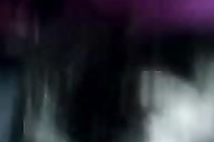 Voracious dark skin weenie paramour gives me head in her impure bedroom