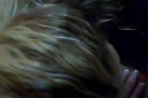 Sexy and hawt blond exgirlfriend came back for my ramrod