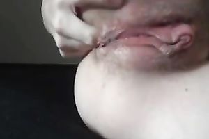 Lovely girlfriend ravishing juicy punani with sex toy and finger
