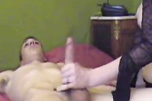 Sexy and slim milf got freaky and sucked my weenie in the suit of a witch