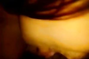 Chocolate nice tit babe drank everything by her sexy tiny throat