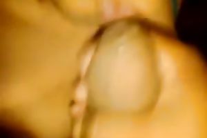 Chocolate nice tit babe drank everything by her sexy tiny throat