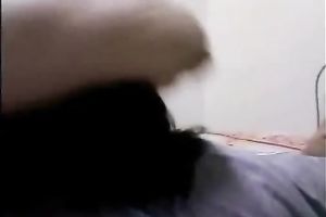 My Korean GF sucks my swollen knob like a natural born rod sucker