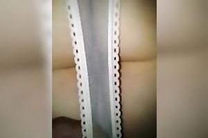 Enjoying fat gazoo of my white bitch from behind on POV movie