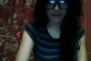 Kneading my large marangos and fingering my palpitating pussy