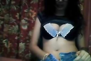 Kneading my large marangos and fingering my palpitating pussy