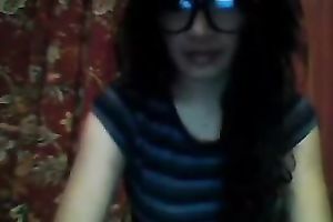 Kneading my large marangos and fingering my palpitating pussy