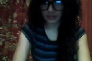 Kneading my large marangos and fingering my palpitating pussy