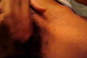 Kinky constricted girlfriend copulates her curly cum-hole with toothpaste tube