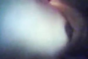 My lascivious Indian legal age teenager girlfriend gives me head on the POV