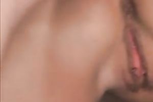 Chunky wild milf sucked my shlong and balls and got pounded from behind