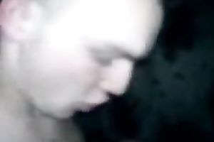 My boyfriend was spooning my large mounds and licking my moist cum-hole